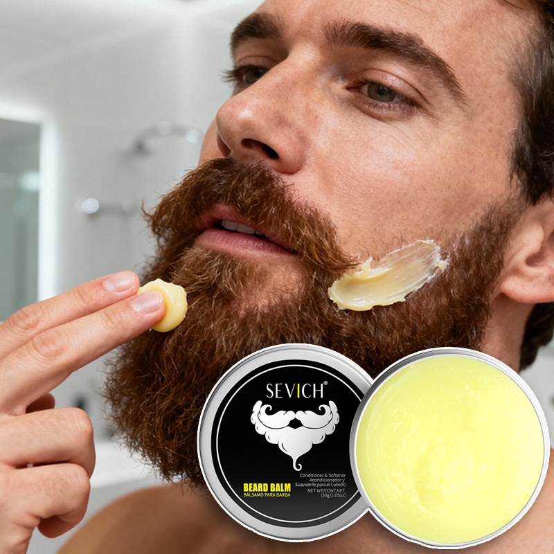 Men'S Grooming Wax - بلسم اللحية الشمع الطبيعي للرجال كريم