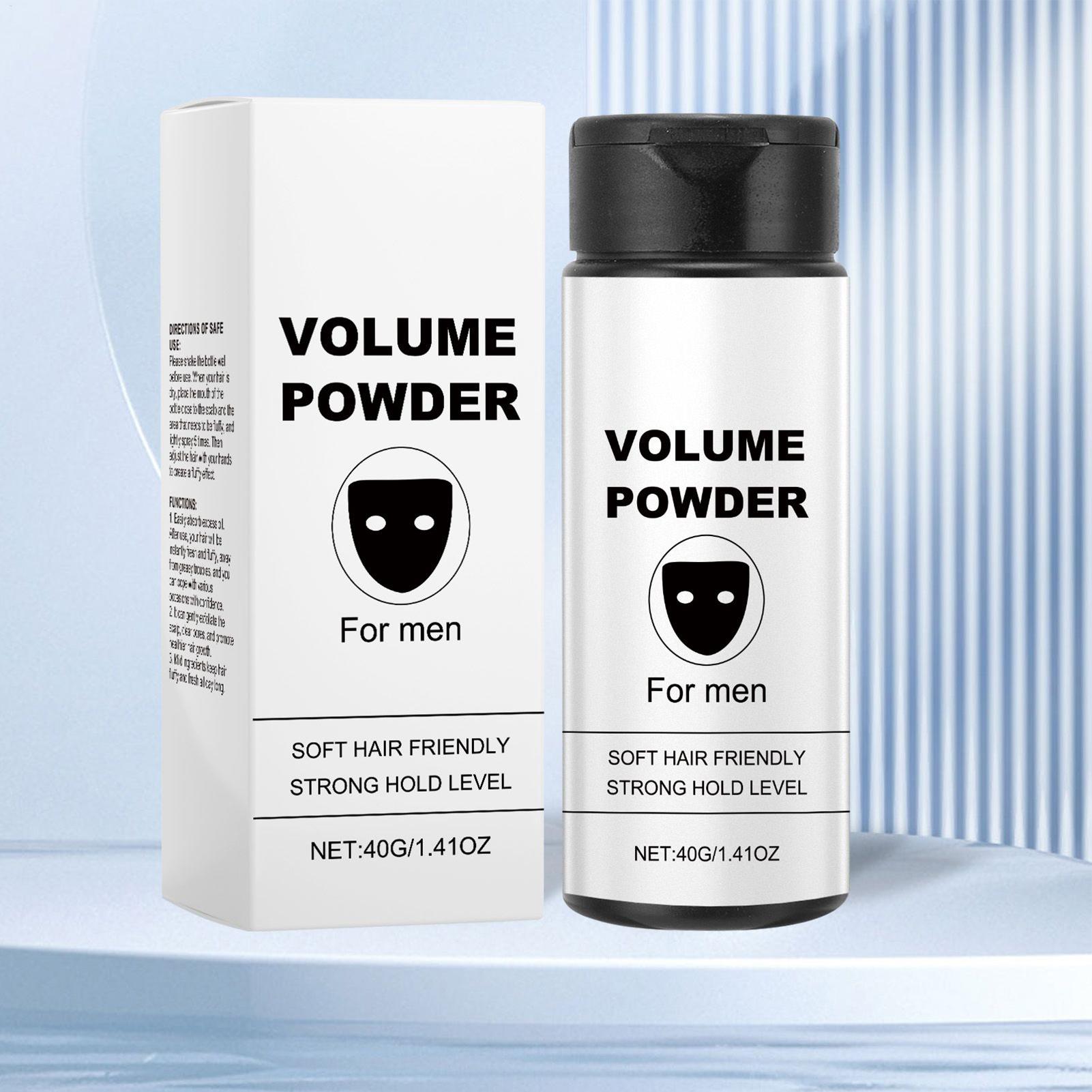 Men'S Grooming Wax - بودرة تكثيف الشعر للرجال سهلة الاستخدام،