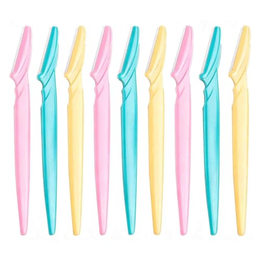 Eyebrow Razor Trimmer - شفرات حلاقة الحواجب 9 قطع، أداة