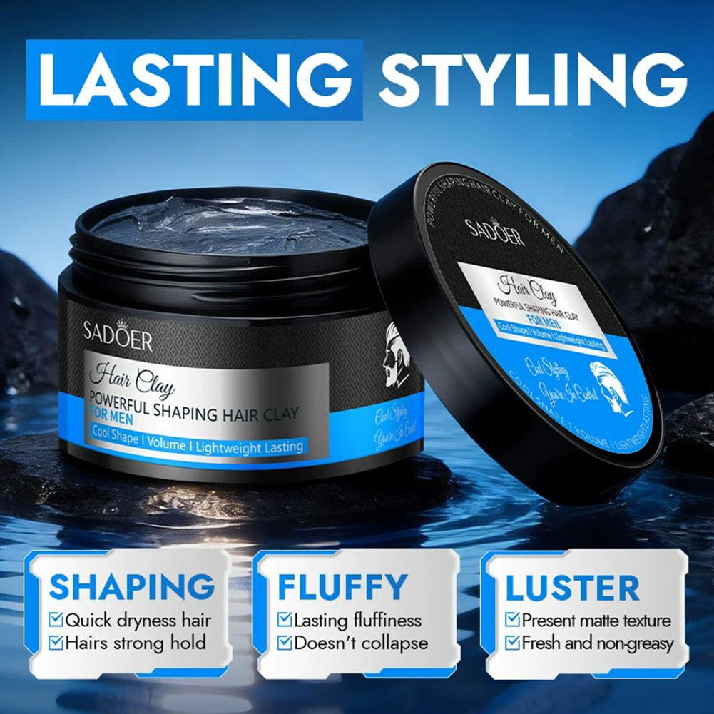 100 جرام طين تصفيف الشعر للرجا - مراجعة Men'S Grooming Wax وسعره