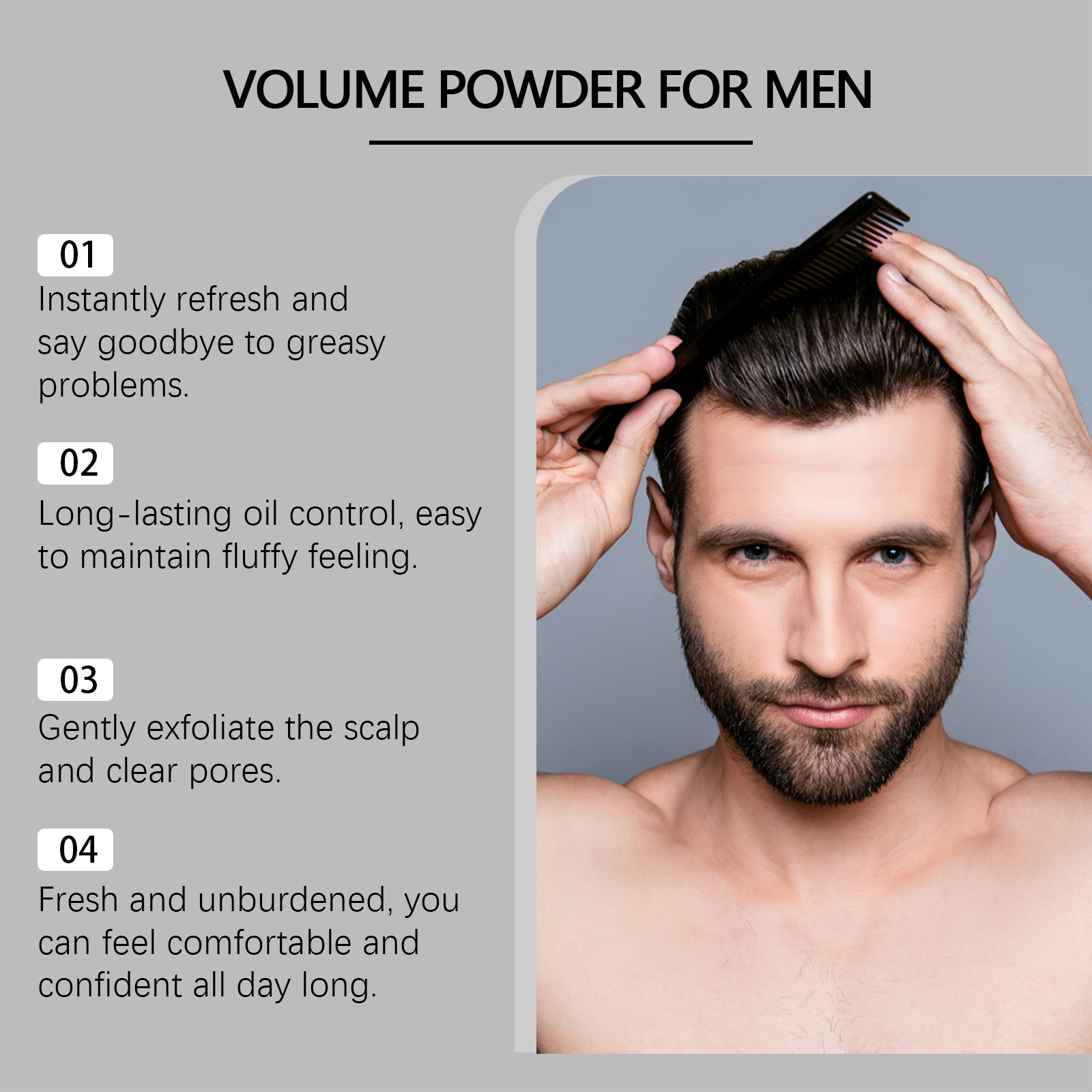 بودرة حجم للرجال لتثبيت قوي وت - مراجعة Men'S Grooming Wax وسعره