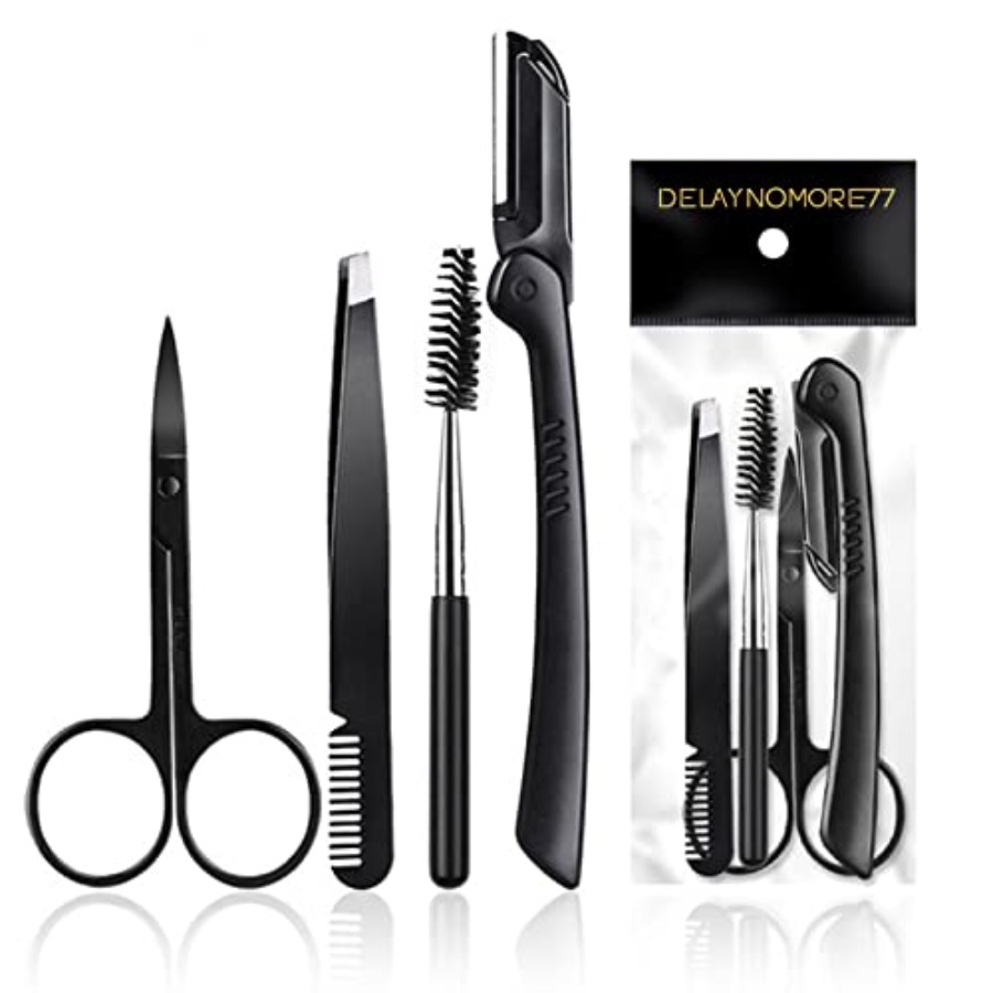 طقم شفرات تشذيب الحواجب، أدوات - مراجعة Eyebrow Razor Trimmer وسعره