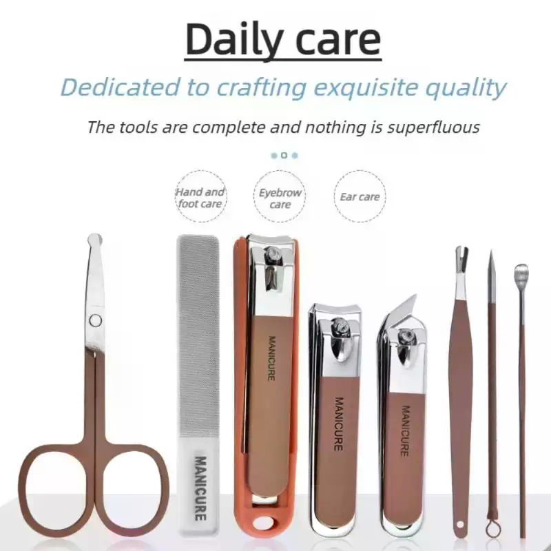 طقم العناية بالأظافر، مجموعة أ - مراجعة Mens Grooming Travel Kit وسعره