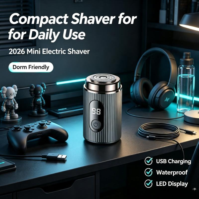 ماكينة حلاقة كهربائية صغيرة مح - مراجعة Mens Grooming Travel Kit وسعره