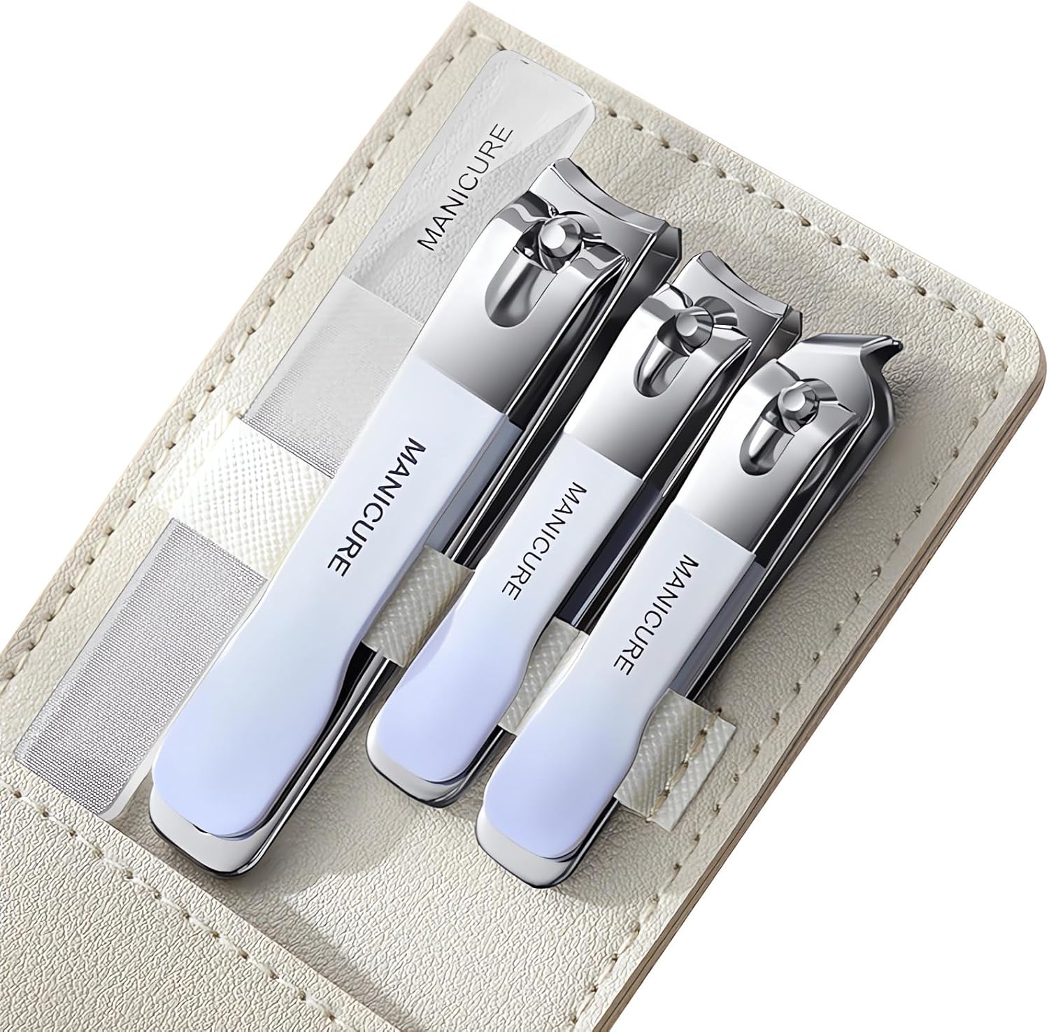 طقم مانيكير من 4 قطع، مقصات أظ - مراجعة Mens Grooming Travel Kit وسعره
