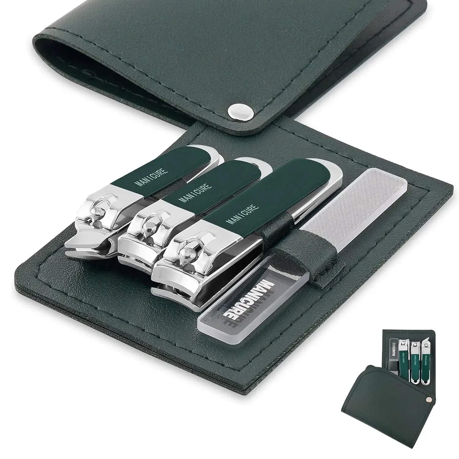 طقم مقصات أظافر احترافية للسفر - مراجعة Mens Grooming Travel Kit وسعره