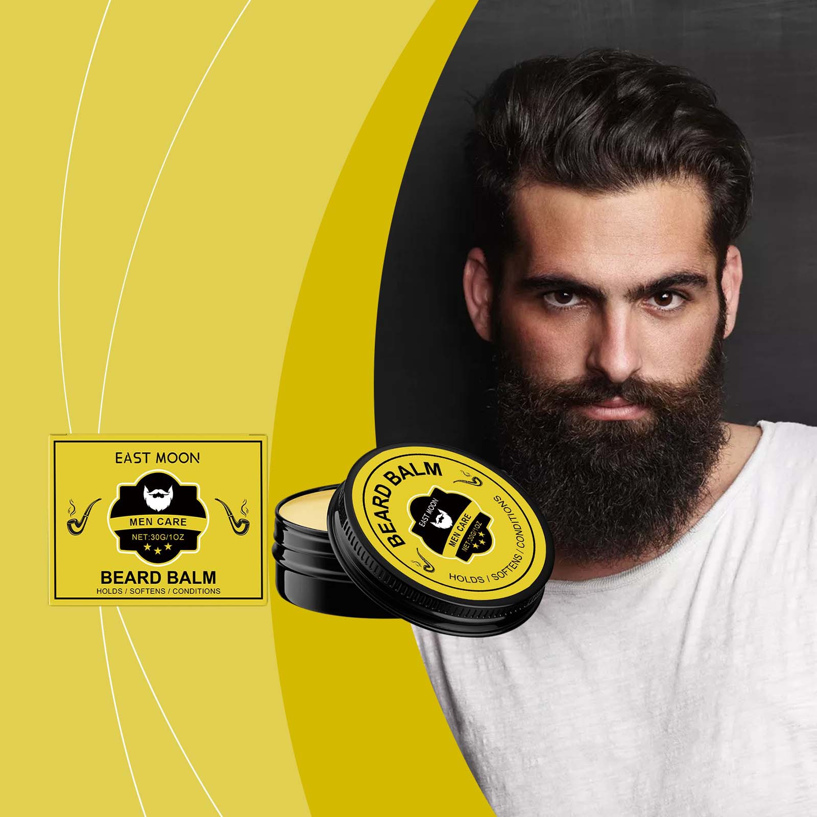 بلسم العناية باللحية للرجال من - مراجعة Men'S Grooming Wax وسعره