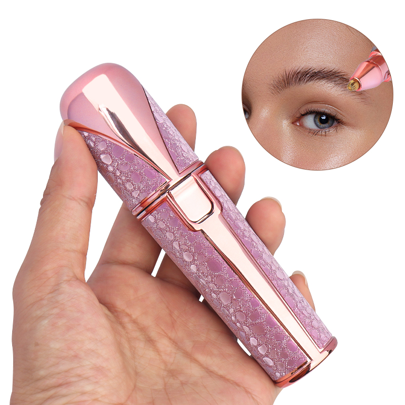 2 في 1 الكهربائية أداة قص الحو - مراجعة Eyebrow Razor Trimmer وسعره