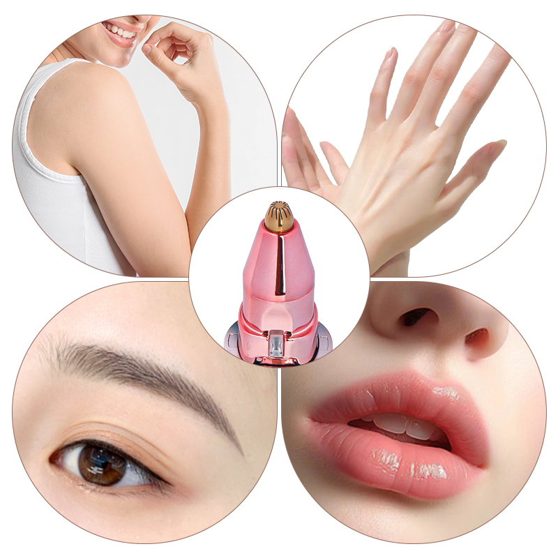 2 في 1 الكهربائية أداة قص الحو - مراجعة Eyebrow Razor Trimmer وسعره