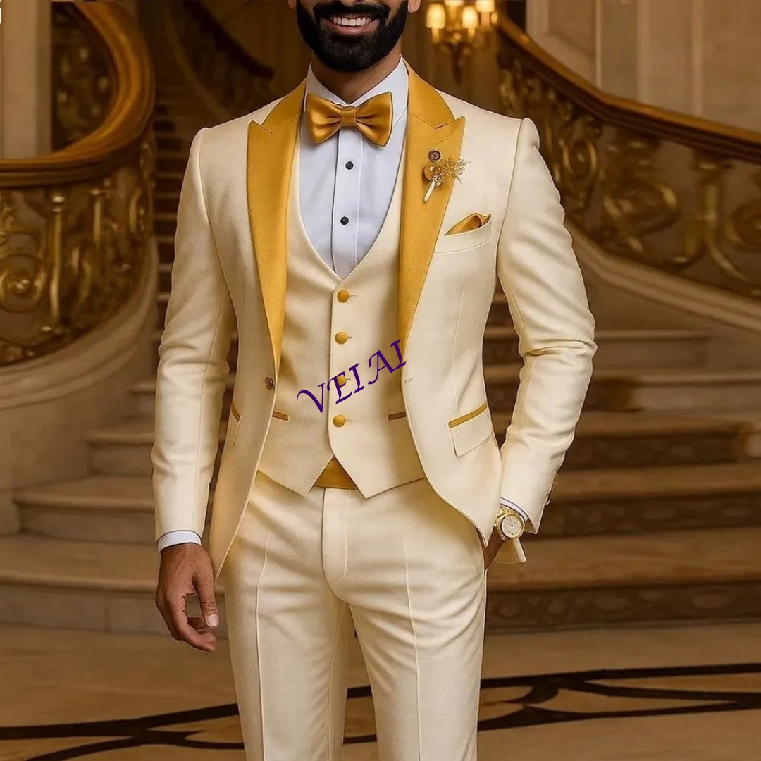 تخصيص الذهب طوق العاج الرجال د - مراجعة Men'S Grooming Jacket وسعره