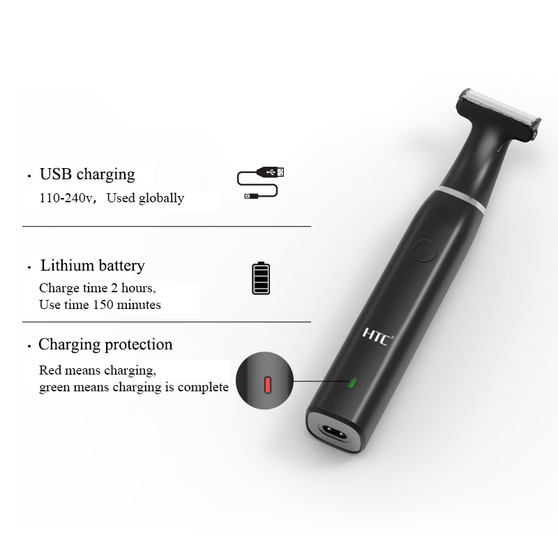HTC الرجال الكهربائية الفخذ ال - مراجعة Eyebrow Razor Trimmer وسعره