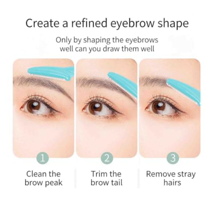 شفرات حلاقة الحواجب 9 قطع، أدا - مراجعة Eyebrow Razor Trimmer وسعره