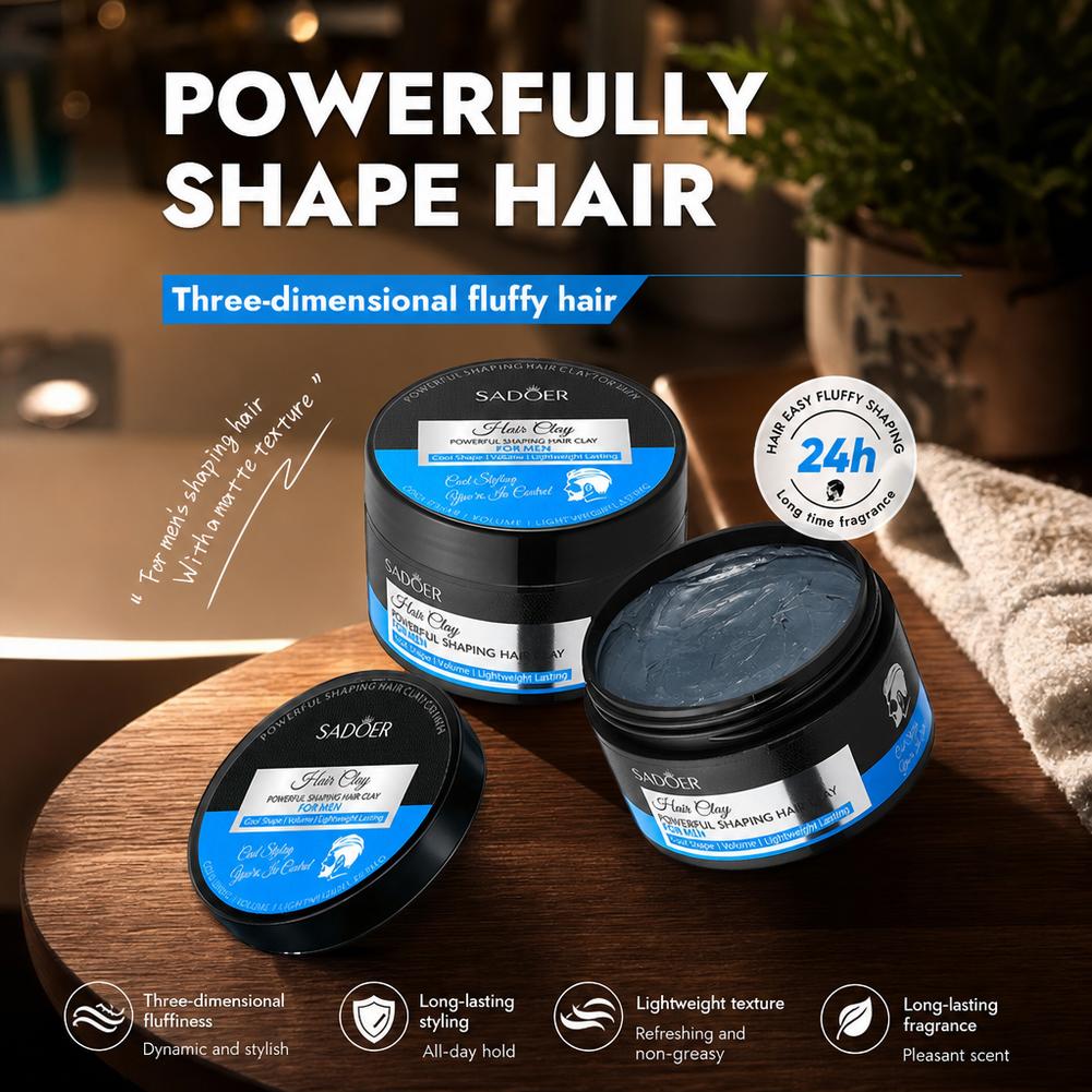 طين تصفيف الشعر للرجال بتثبيت  - مراجعة Men'S Grooming Wax وسعره