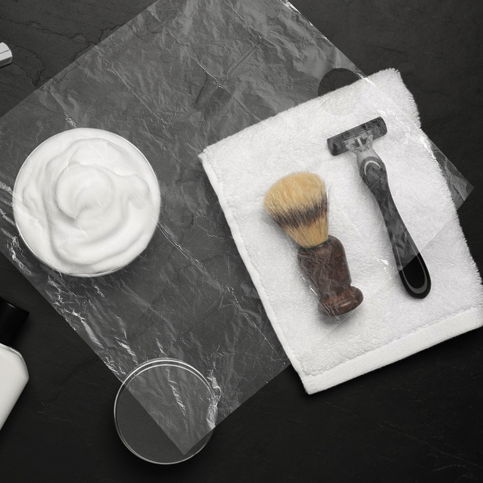 مريلة حلاقة للاستخدام مرة واحد - مراجعة Men'S Grooming & Health Made Simple وسعره