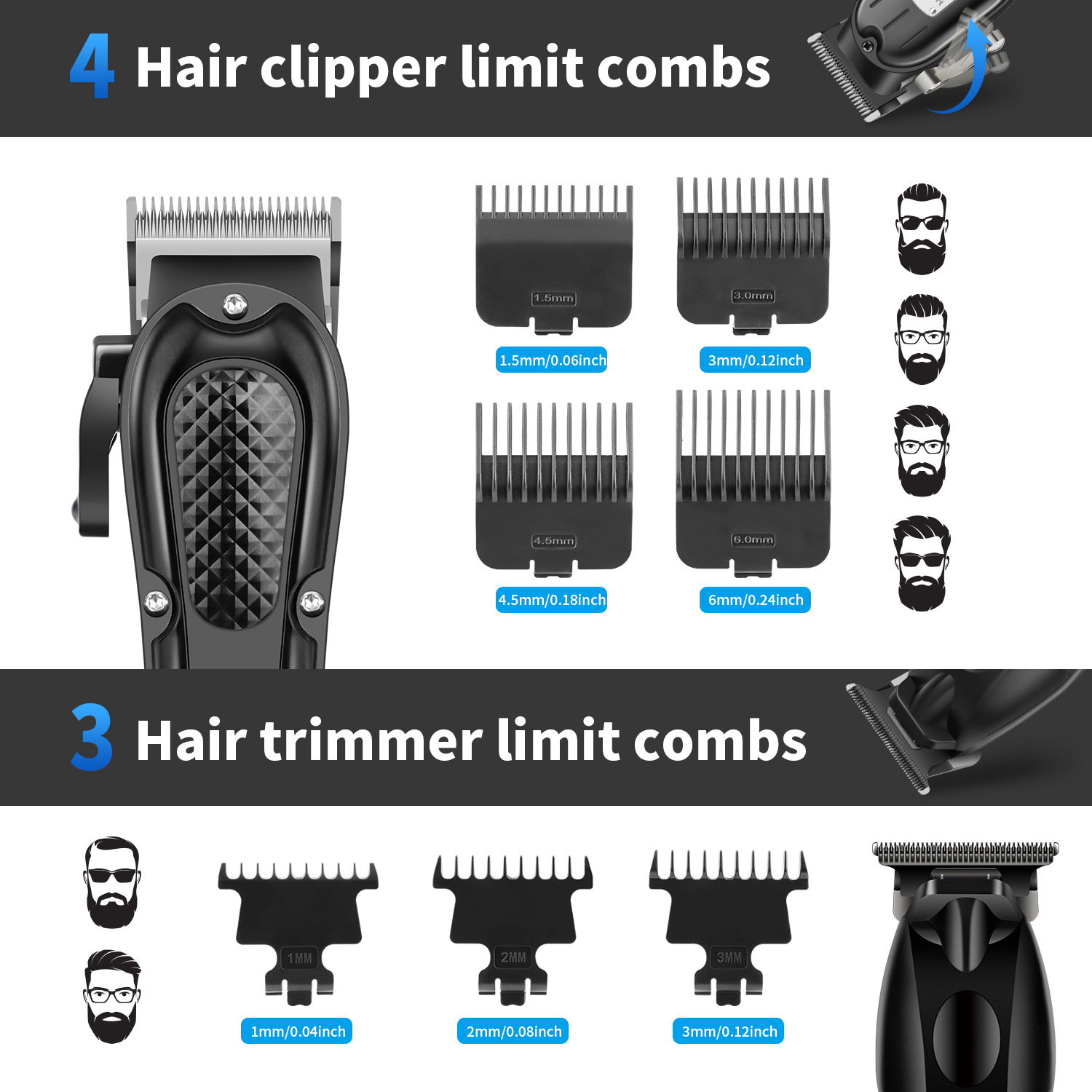 مجموعة ماكينة قص الشعر HIENA P - مراجعة Eyebrow Razor Trimmer وسعره